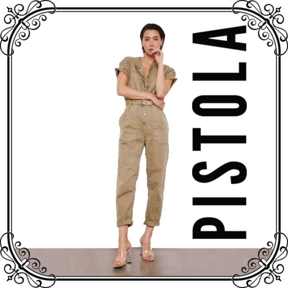 FREYA BELTED FIELD SUIT - KELP